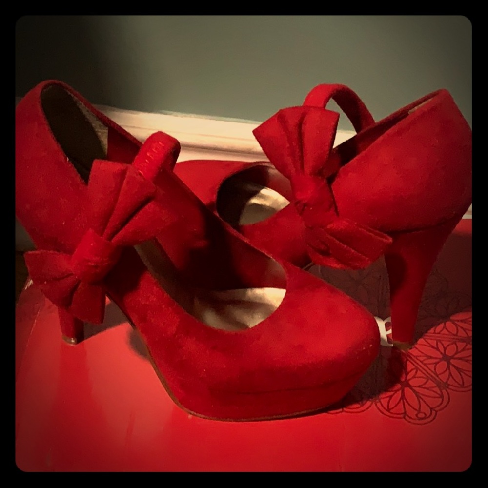 Red High heels
